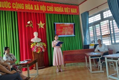 Trường Ngô Gia tự tổ chức “Giao lưu Olympic Tiếng Việt – Toán tuổi thơ” năm học 2023 – 2024